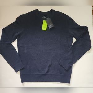 NWT Ben Sherman Mens Medium Sweater Navy Blue